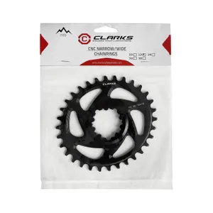 Αλουμινένια πεντάλ οβάλ Clarks Cycle Systems CCR-04-OV - 9-12sp image-1