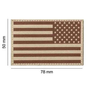 Insignia de goma Clawgear USA Reversed Flag image-3