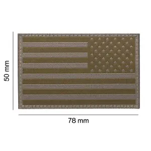 Insignia de goma Clawgear USA Reversed Flag image-3