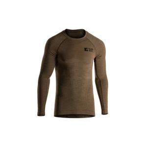 Seamless long-sleeve wool T-shirt Clawgear Merino