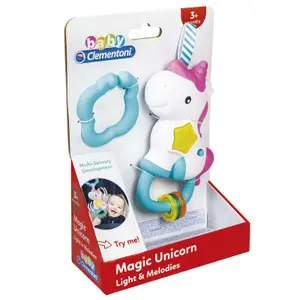 Musical Rattle Clementoni Rattle Unicorn