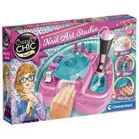 Jogos de tabuleiro Clementoni Crazy Chic Nail Art Studio game image-1