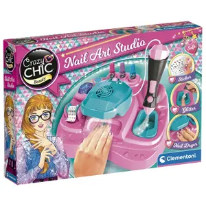 Jogos de tabuleiro Clementoni Crazy Chic Nail Art Studio game image-2