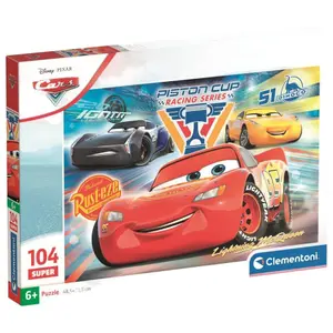 Puzzle da 104 pezzi Clementoni Disney Pixar Cars super image-0