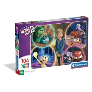 Puzzle se 104 kusy Clementoni Disney Pixar Inside Out 2