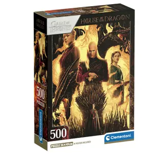 Pussel med 500 bitar Clementoni The House Of The Dragon image-0