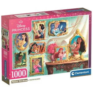 Puzzle o 1000 kusech Clementoni Disney Princess