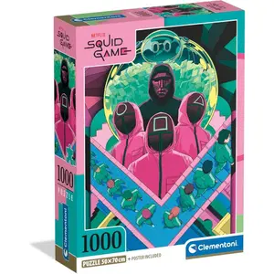 Puzzle o 1000 kusech Clementoni The Squid Game 2 image-1