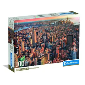 Puzzle o 1000 kusech Clementoni New York City