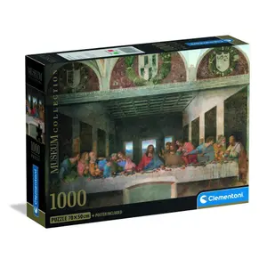 Puzzle o 1000 kusech Clementoni Museum Leonardo The Last Supper