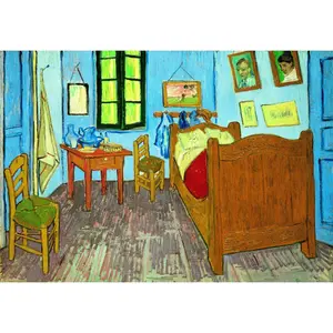 Puzzle o 1000 kusech Clementoni Museum Van Gogh Bedroom In Arles image-1