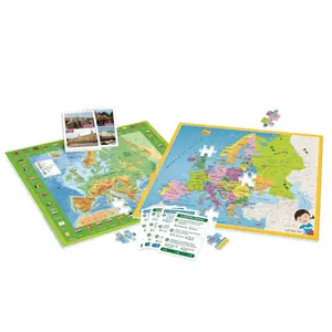 Carte géographique Clementoni Europe In Spanish image-1