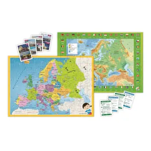 Carte géographique Clementoni Europe In Spanish image-2
