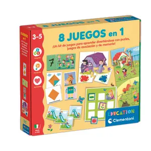 Jogos educativos Clementoni Spanish 8 Games In 1 image-1