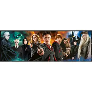 1000-piece harry potter panorama puzzles Clementoni image-1
