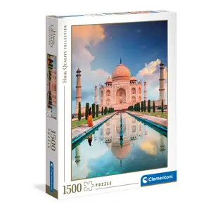 Puzzles 1500 pieces taj mahal collection. india Clementoni image-0