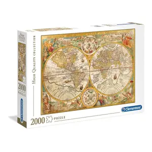 2000 piece puzzle antique card Clementoni image-0
