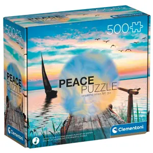 500 piece puzzle Clementoni Peaceful Wind image-0
