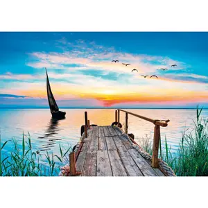 500 piece puzzle Clementoni Peaceful Wind image-1