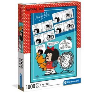 1000 piece puzzle Clementoni Mafalda image-0