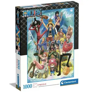 1000 pieces puzzle anime colection one piece Clementoni image-0