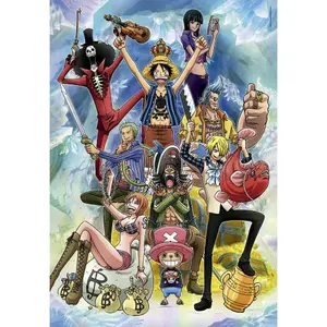 1000 pieces puzzle anime colection one piece Clementoni image-1