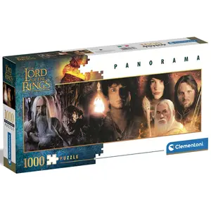 1000-piece Lord of the Rings panorama puzzle Clementoni image-0