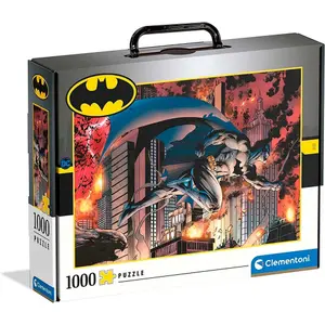 1000-piece batman puzzle with case Clementoni image-0