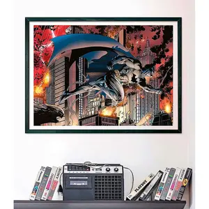 1000-piece batman puzzle with case Clementoni image-3