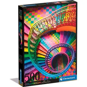500-piece colorboom staircase puzzle Clementoni image-0