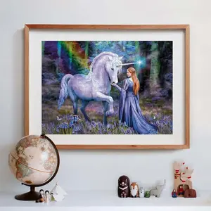 1500 piece anne stokes puzzle in hyacinth wood Clementoni image-3