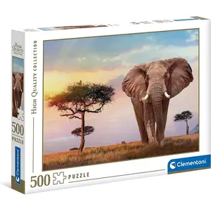 500-piece African sunset puzzle collection Clementoni image-0