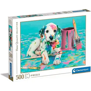 Le drole de salmigondis 500-piece puzzle collection Clementoni image-0