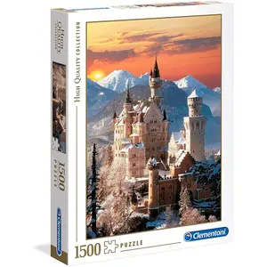 Neuschwanstein Castle Collection 1500-piece puzzle Clementoni image-0