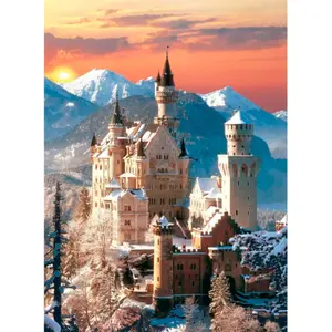Neuschwanstein Castle Collection 1500-piece puzzle Clementoni image-1