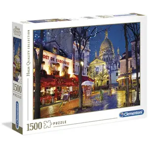 1500-piece puzzle montmartre collection. paris Clementoni image-0