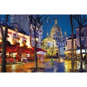 1500-piece puzzle montmartre collection. paris Clementoni image-1
