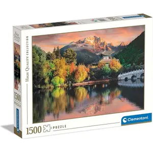 1500-piece jigsaw puzzle lijiang view collection Clementoni image-0