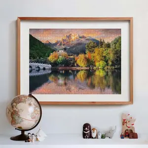 1500-piece jigsaw puzzle lijiang view collection Clementoni image-4