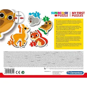 Progressive animal puzzle Clementoni My First image-2