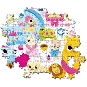 Puzzle of 104 pieces with puppy jewels Clementoni image-2