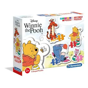 3-6-9-12 piece puzzle winnie the pooh my premier Clementoni image-0
