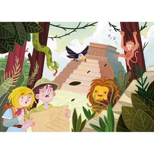 Puzzle 2 x 20 pièces Clementoni Aventuras image-1