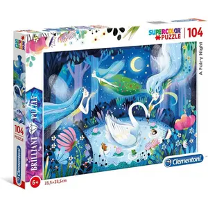 Puzzle of 140 pieces Clementoni Diamante Hadas image-0