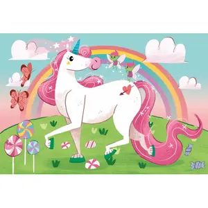 104-piece unicorn puzzle Clementoni image-1