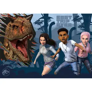 Puzzle of 104 neon pieces Clementoni Jurassic World image-1