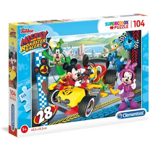Puzzle of 104 pieces Clementoni Mickey image-0