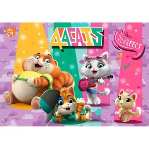 104-piece puzzle 44 cats Clementoni image-1