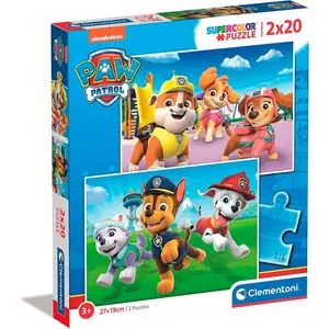 40-piece double puzzle Clementoni Paw Patrol Bestway image-0