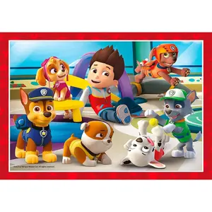 4-piece puzzle in 1. 12-16-20-24 pieces Clementoni Paw Patrol Bestway image-2